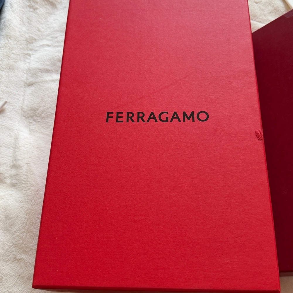 Salvatore Ferragamo Red Garment box for high hills shoe box